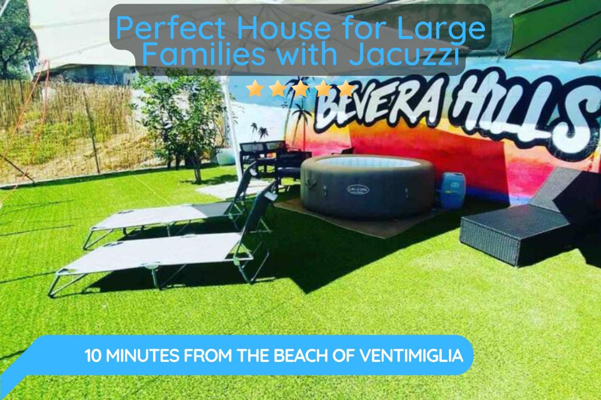 Casa Perfetta Per Grandi Famiglie, Con Jacuzzi Villa Bevera  Ngoại thất bức ảnh